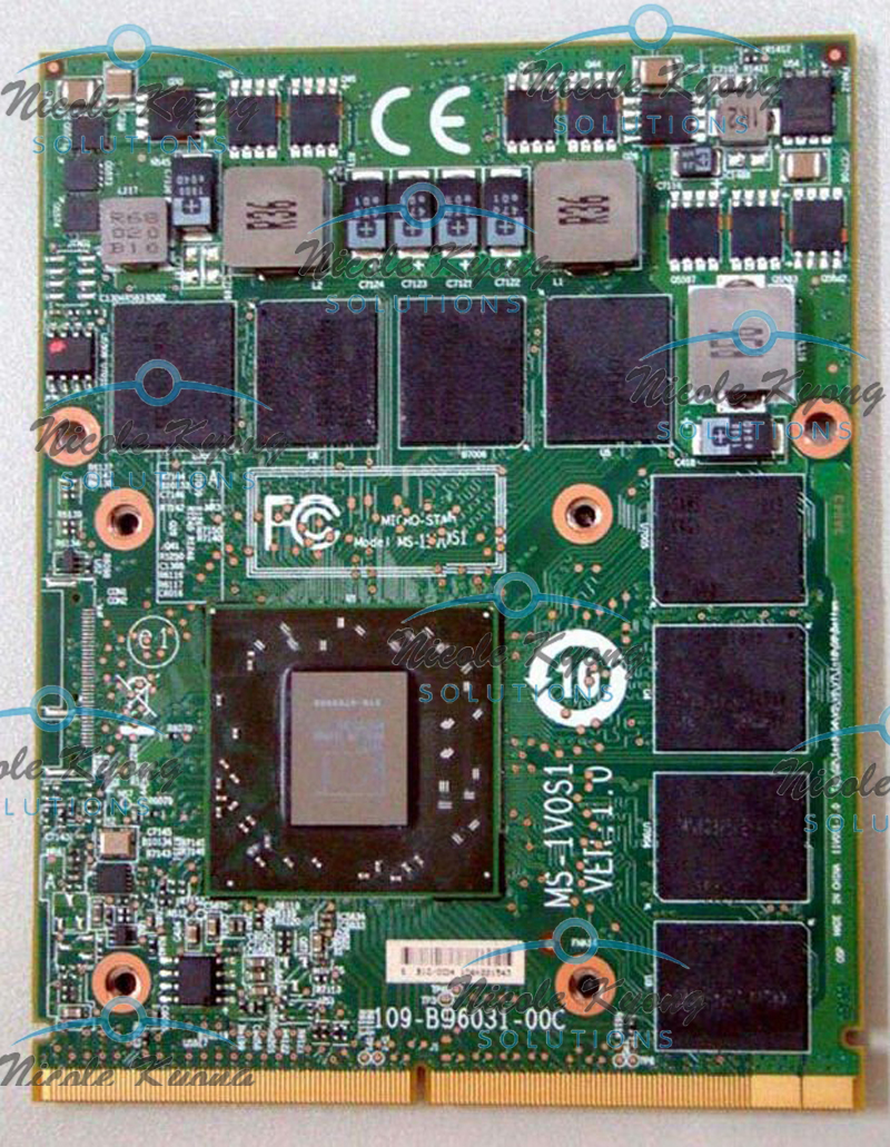 ׷ VGA ī  HD5870M HD5850M 1G MS-1V0S1 1..